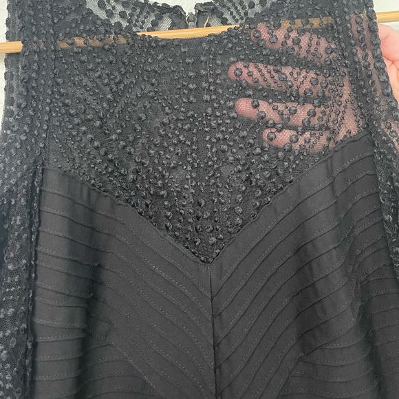 Tadashi Shoji Esme Dress, Black Sz M / sz 8 - Picture 8 of 13